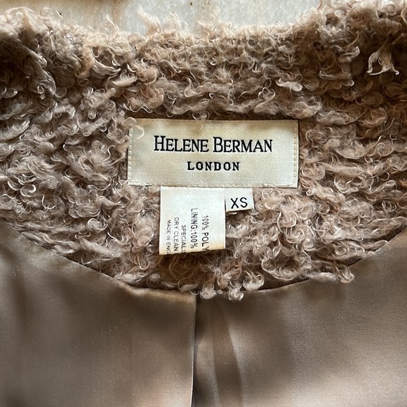 Helene Berman London Fuzzy coat - Picture 4 of 6
